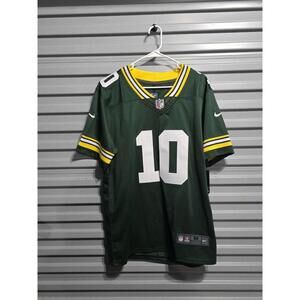 Green Bay Packers Jordan Love Nike Jersey Medium NFL On Field #10 Adult